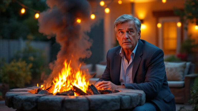 The Backyard Fire Pit Mistake That Creates Dangerous Smoke and Ruins the Experience