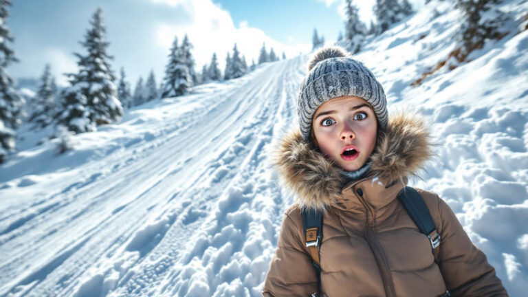 The Exact Angle of a Sledding Hill That Turns Fun Into a Trip to the ER