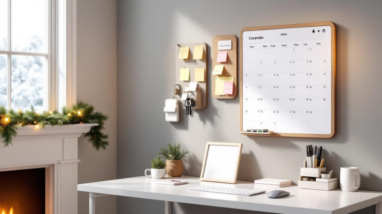 The Exact Items That Belong in a Home Command Center (And What to Leave Out)