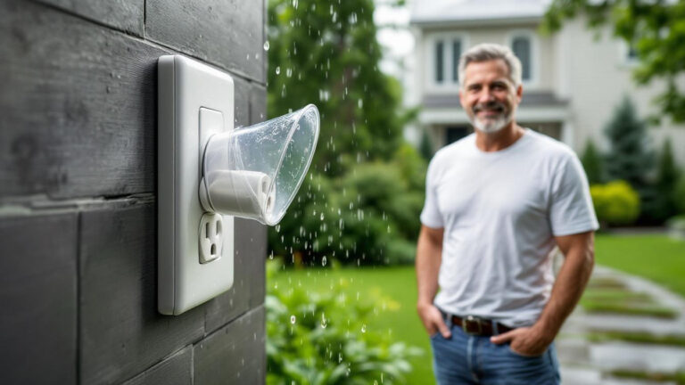 The ‘Inverted Cup’ Trick That Keeps Your Outdoor Electric Connections Dry and Safe