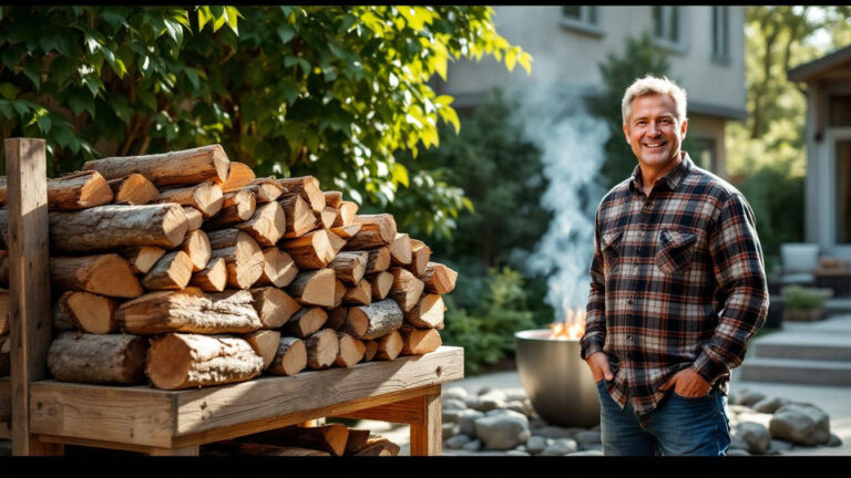 The ‘Moisture Wick’ System for Outdoor Firewood That Guarantees a Perfect Burn