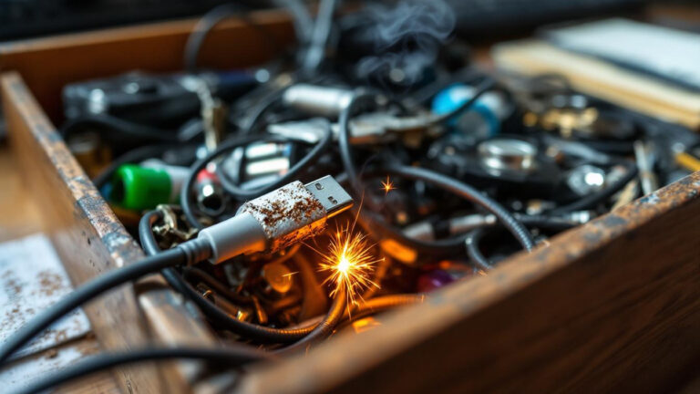 The One Item You Should Remove From Your Junk Drawer Immediately (Fire Hazard)