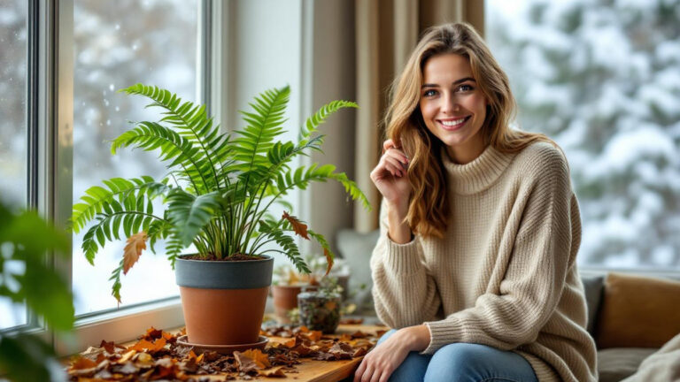 Why Dried Leaves Are the Secret Ingredient for Healthier Houseplants This Winter