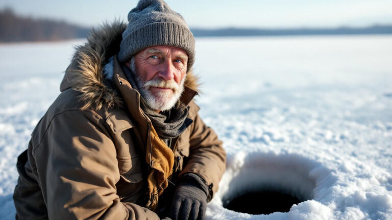 Why Ice Fishing Veterans Never Drill Their Holes Where Beginners Do