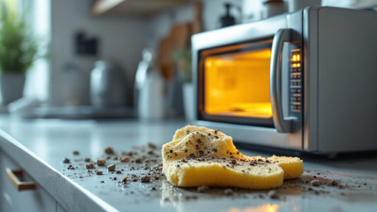 Why Microwaving Your Sponges Is a Deadly Mistake (and the Safe Sanitizing Method)