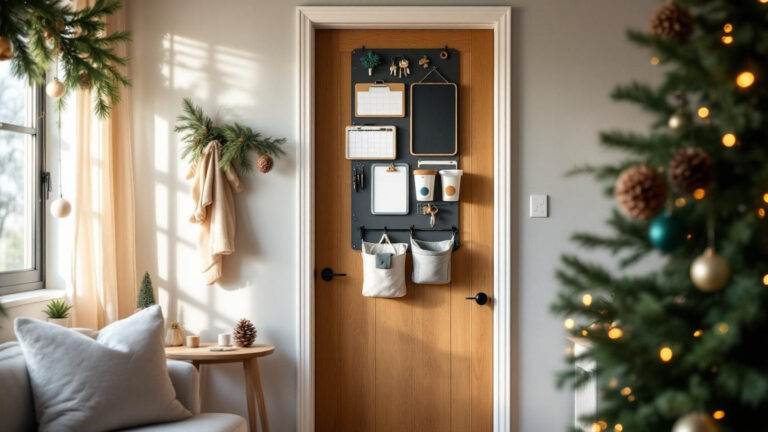 Why the Back of a Closet Door Is the Best Spot for a Family Command Center