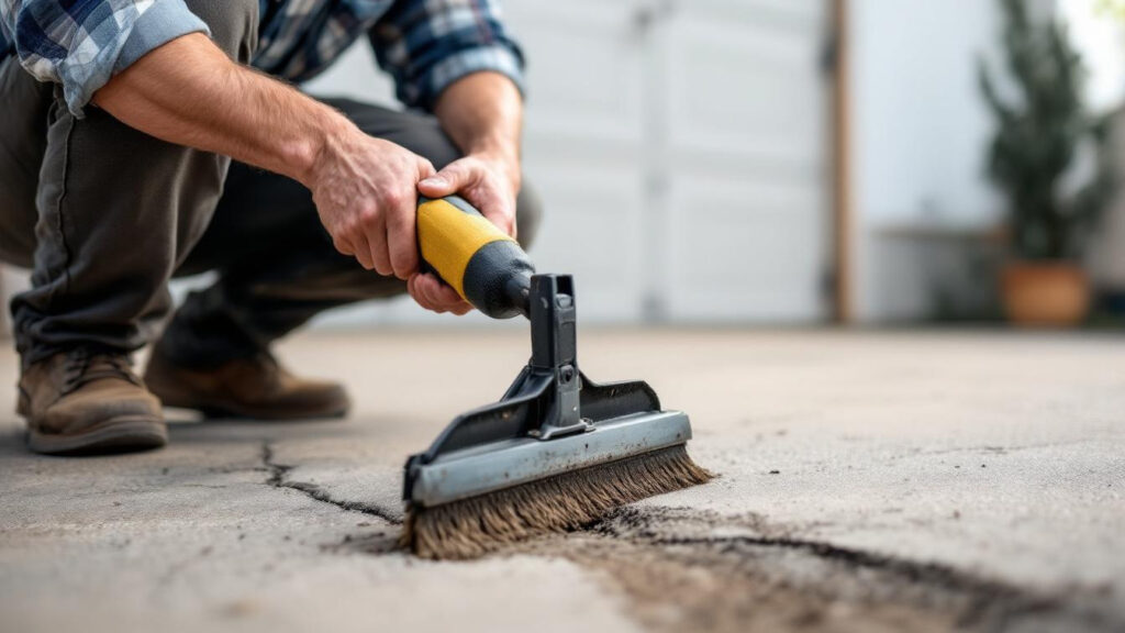 The Forgotten Tool in Your Garage That Fixes Minor Cracks in Your Driveway