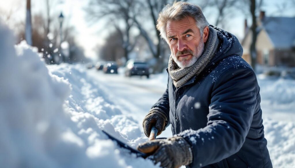 discover the surprising dangers of shoveling light, fluffy snow compared to heavy snow, and learn how to stay safe during winter chores.