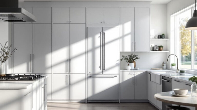 The Magnetic Panel Hack That Turns Any Ugly Refrigerator Into a Seamless Built-In