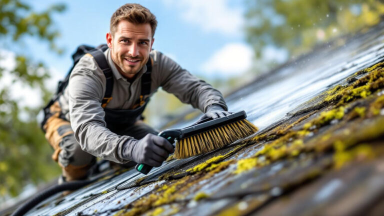The Secret Way to Clean Moss and Mildew From Shingles Without Damaging the Roof