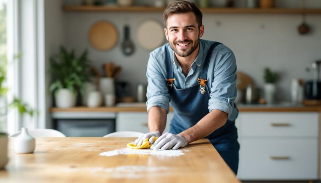 discover an easy and effective diy method to permanently remove water stains from wooden tables. restore your furniture&#039;s natural beauty with simple steps anyone can follow.