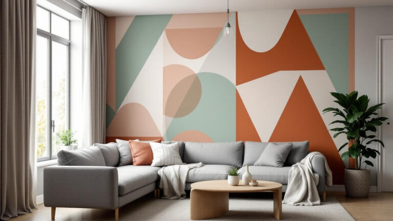 The ‘Temporary Wallpaper’ Hack for Commitment-Free Accent Walls