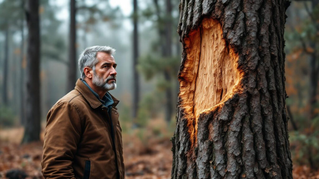 Why One Bad Cut on a Pine Tree Takes Years to Show Its Damage