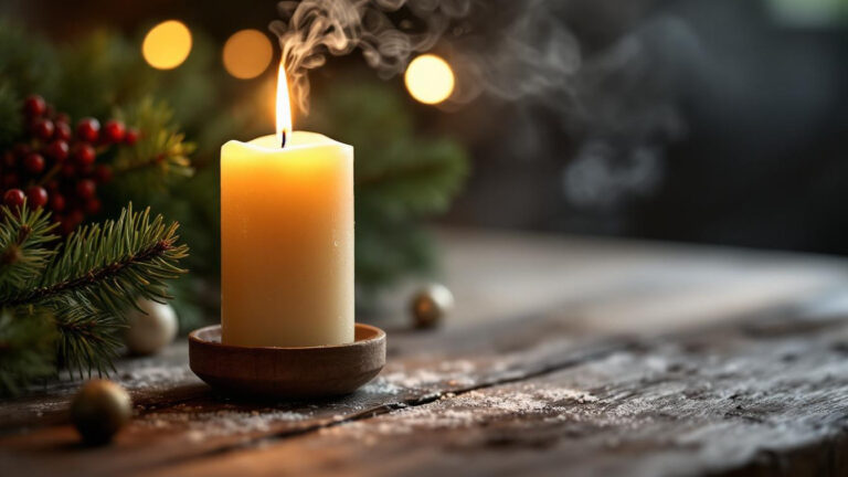 Why Your Favorite Holiday Candle Is Releasing Toxins (And the Clean-Burning Alternative)
